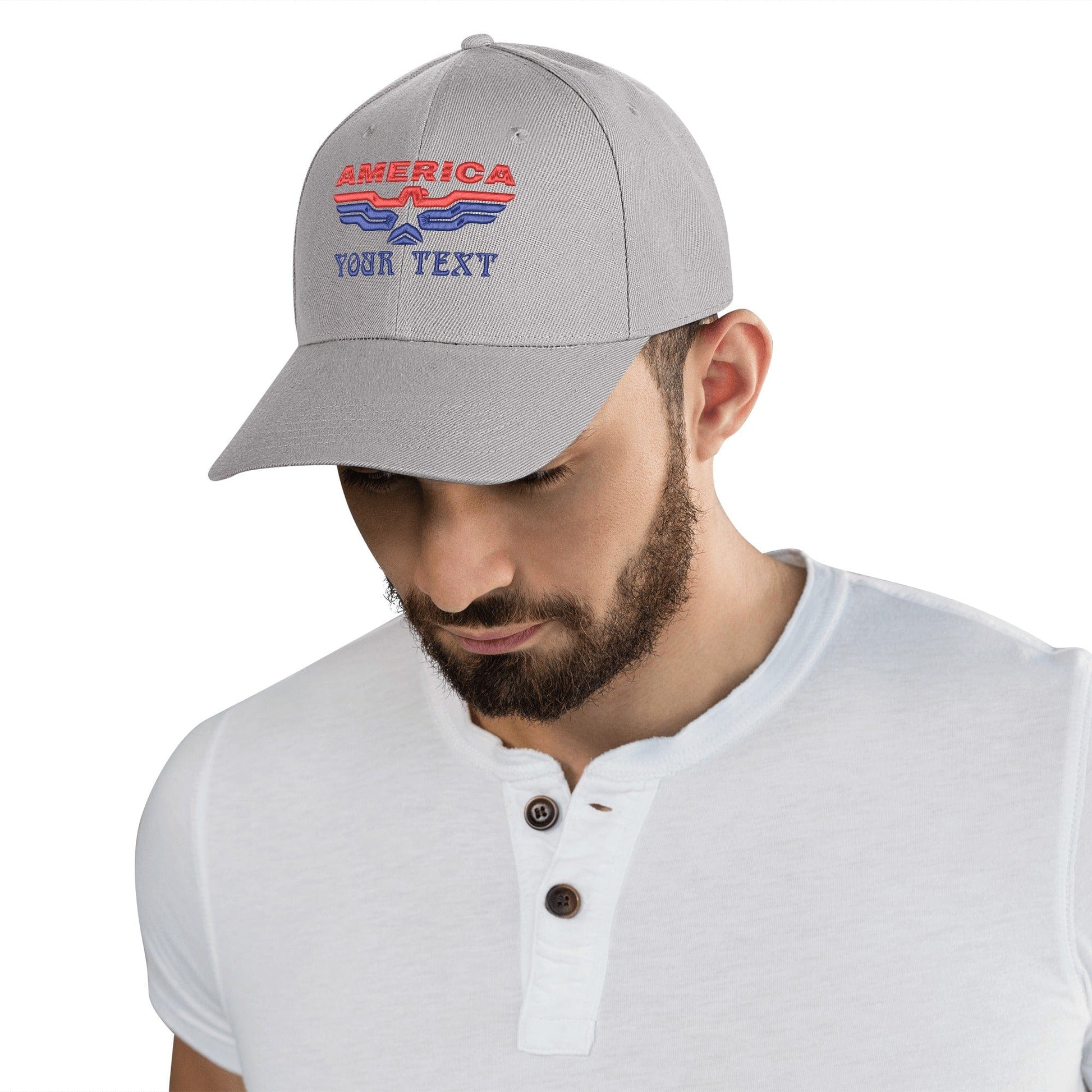 Allrj Allrj Four Sided Embroidable Baseball Cap