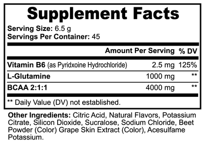 ALLRJ Amino Acids & Blends BCAA Post Workout Powder (Honeydew/Watermelon)