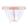 Power Flex Men's Low Waist Performance Briefs - ALLRJ