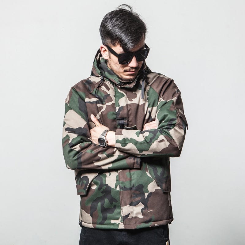 Winter camouflage cotton jacket men - ALLRJ