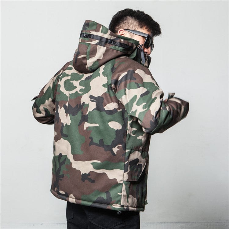 Winter camouflage cotton jacket men - ALLRJ