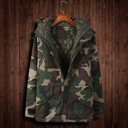 Winter camouflage cotton jacket men - ALLRJ