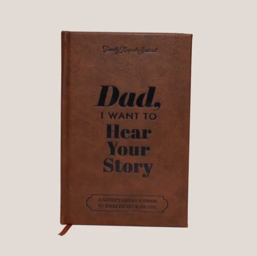 ALLRJ Creative Retro Dad Story Leather Notebook