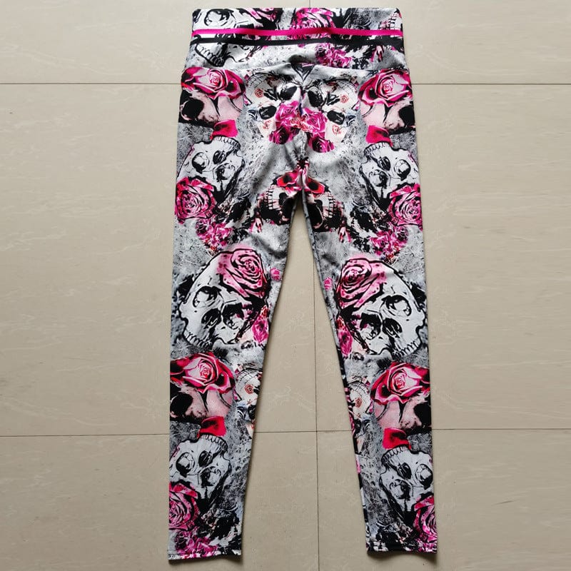 ALLRJ leggings Jacquard Wild Skull legging