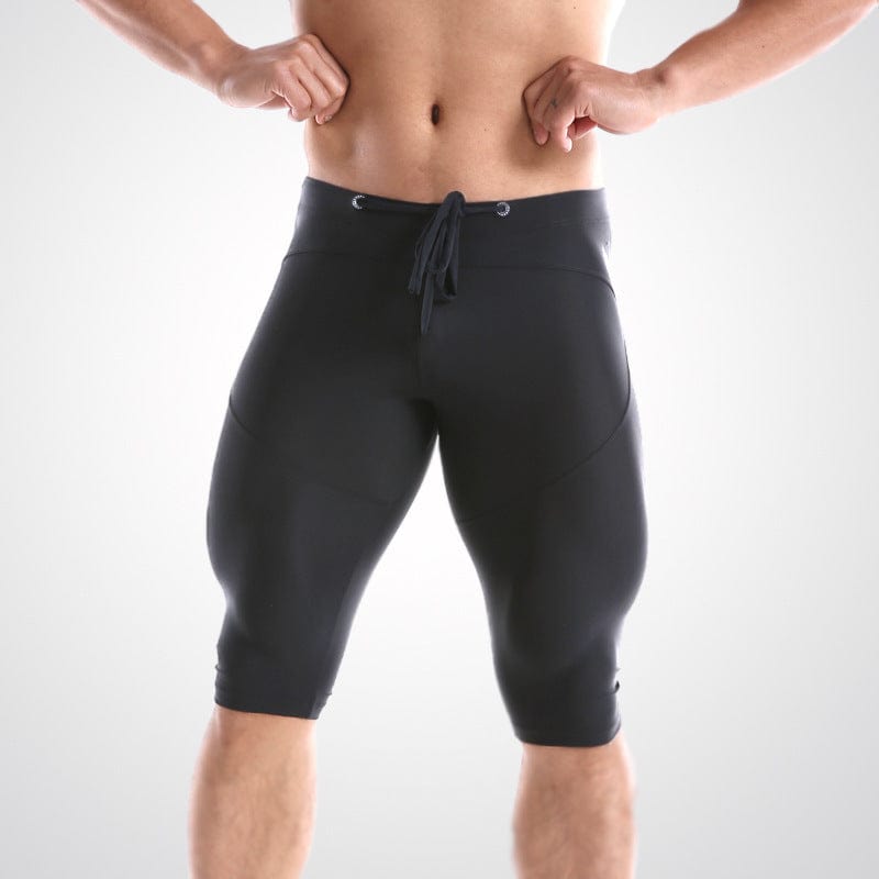 Lycramale Bodybuilding Knee Short - ALLRJ