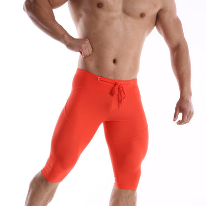 Lycramale Bodybuilding Knee Short - ALLRJ