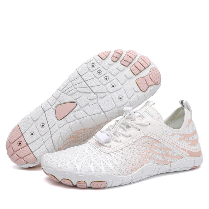 ALLRJ SHOES White / 36 Allrj Five Finger Unisex Gym Sneakers - Comfort & Performance