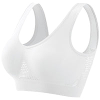 White With Chest Pad