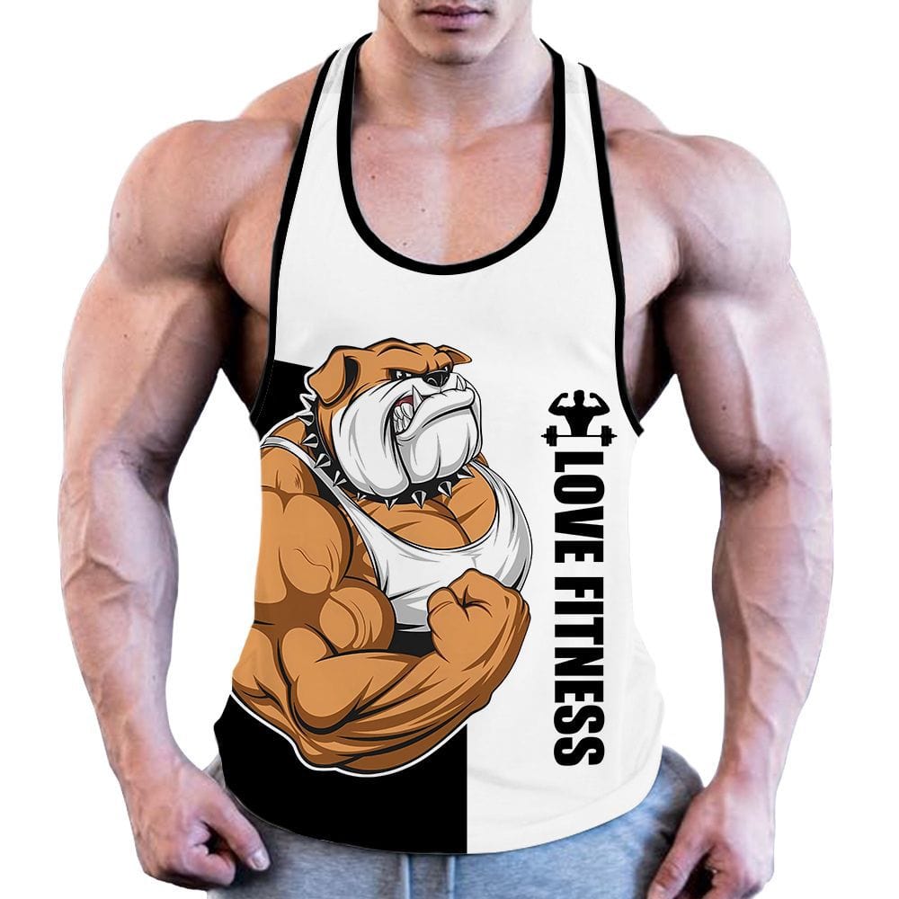 Big Dogs only Bodybuilding Tank - ALLRJ