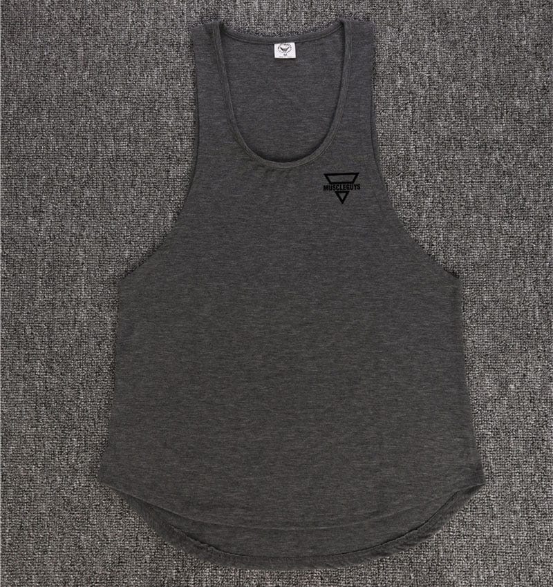 ALLRJ Tank top Gray / L Test Muscle Tank