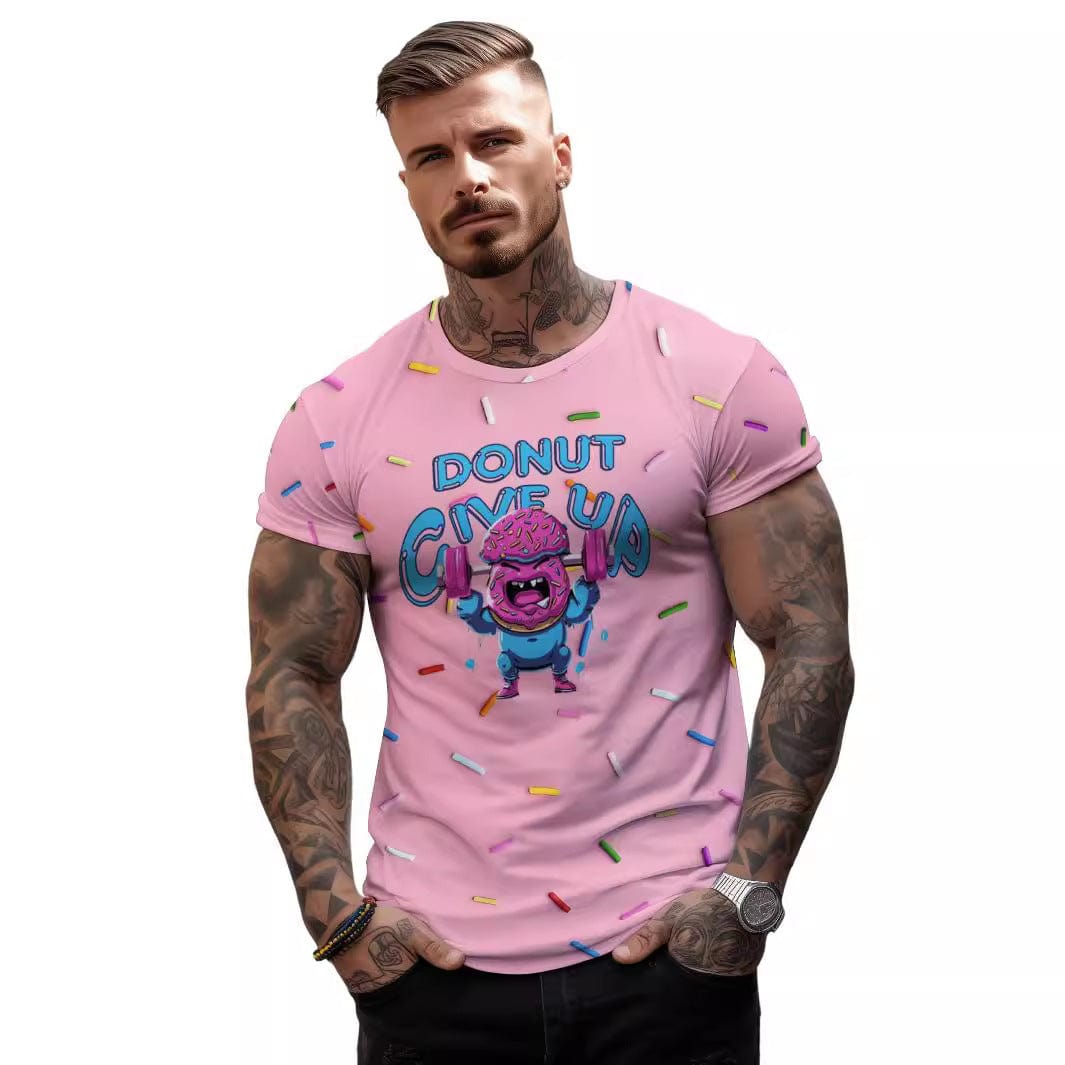 ALLRJ Tshirt Pink / L Allrj Pro Donut T-shirt