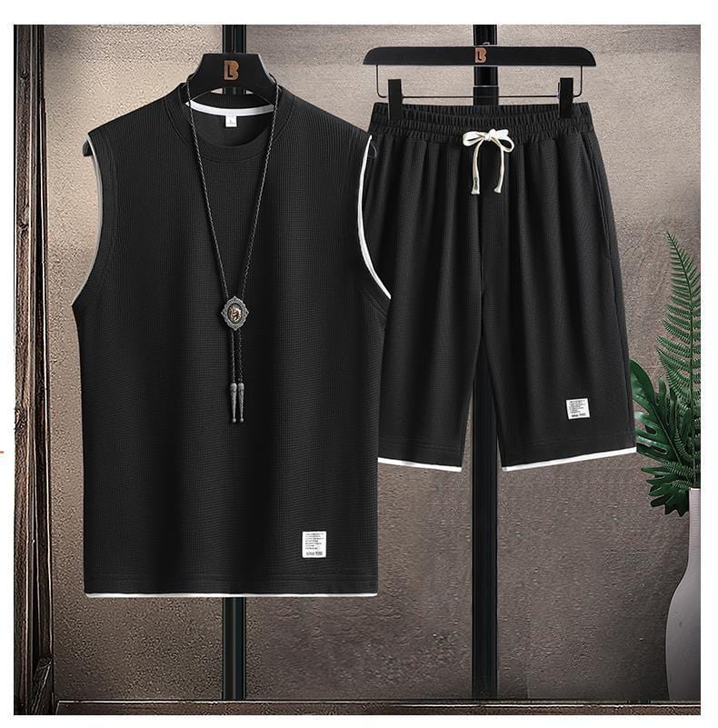 ALLRJ Two piece set Men's Summer Three Piece Set