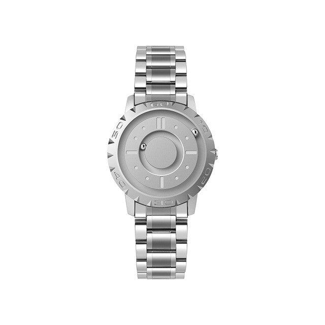 ALLRJ watch Silver steel strip Magwatch magical sphere watch