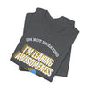 Printify T-Shirt Allrj Not leaking Funny Gym Tee