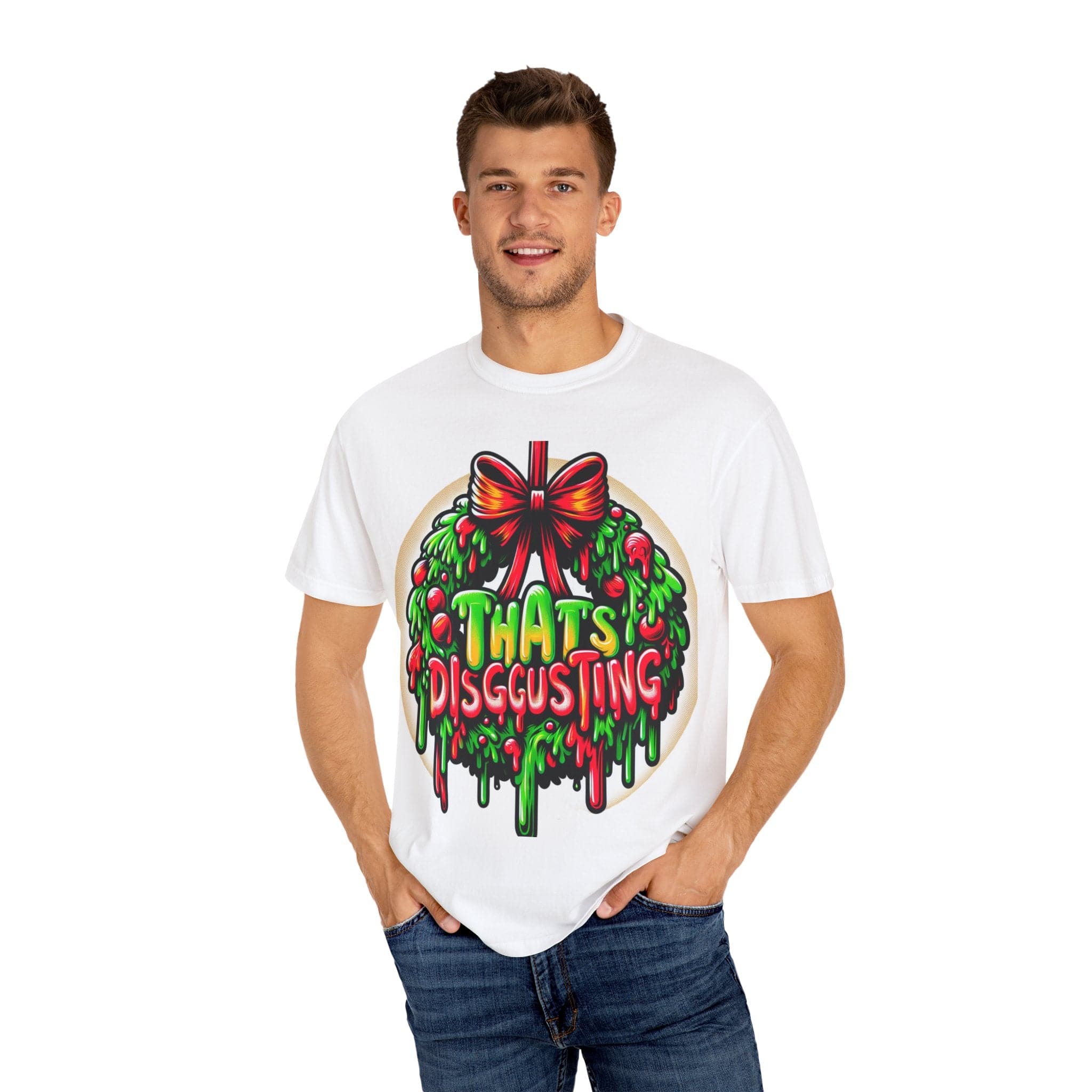 Printify T-Shirt Allrj That's Disgusting Holiday T-shirt