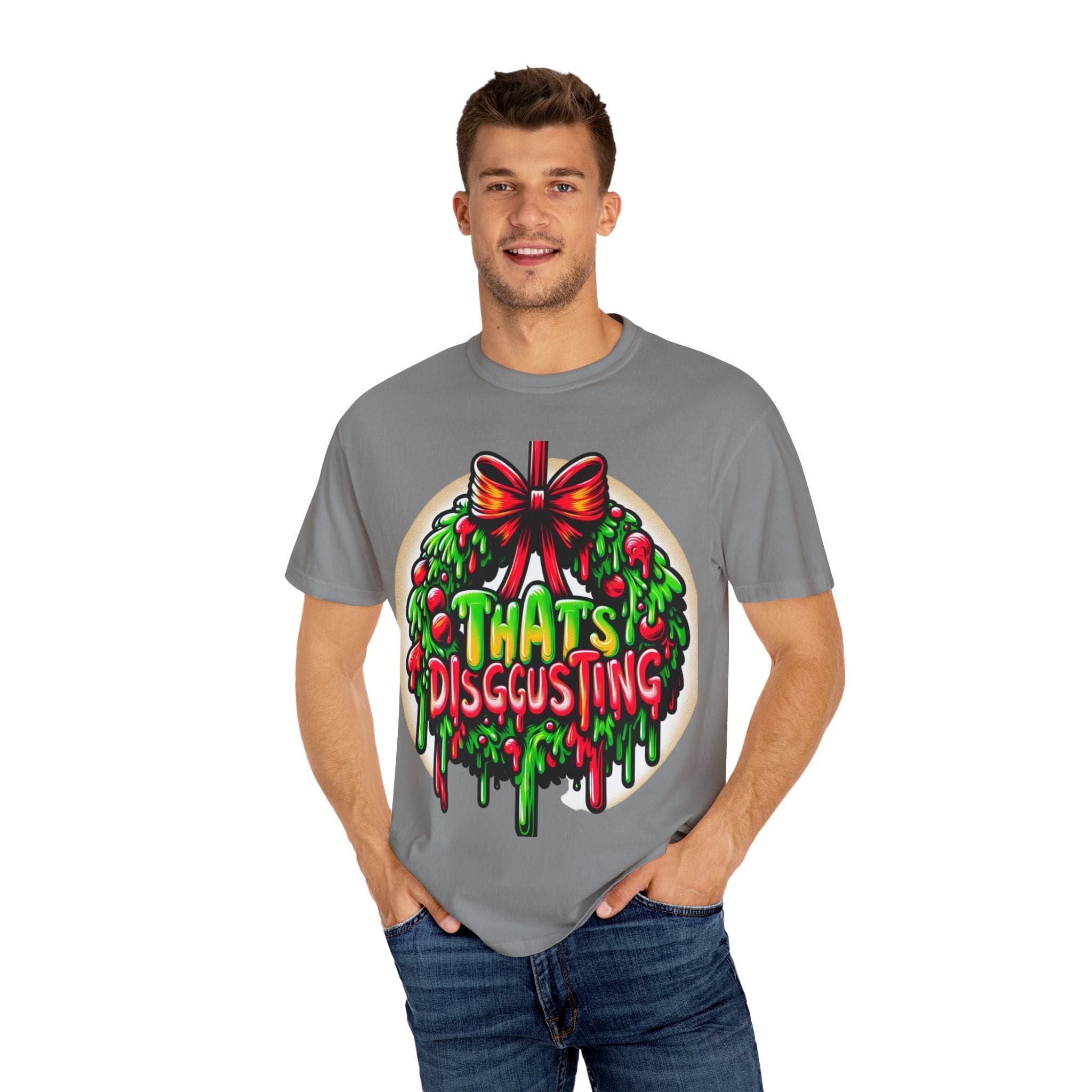 Printify T-Shirt Allrj That's Disgusting Holiday T-shirt