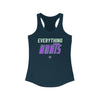 Allrj Everything Hurts Women's Racerback Tank - ALLRJ