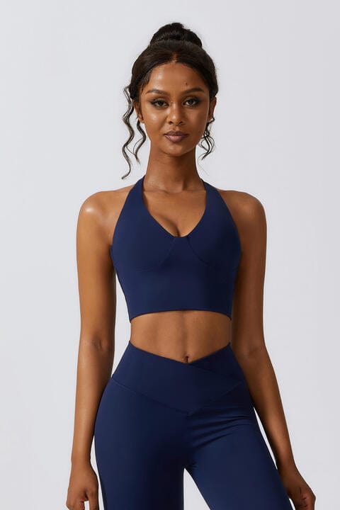 Trendsi Crisscross Sports Tank Navy / S Crisscross Sports Tank