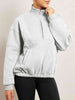 Half-Zip Long Sleeve Sweatshirt - ALLRJ