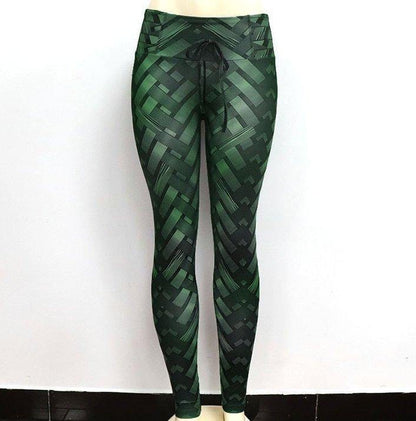 High Waist Strength Armor Push Up Yoga/Workout Legging Green