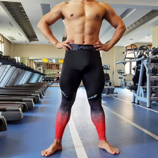 Men's full compression leggings - ALLRJ