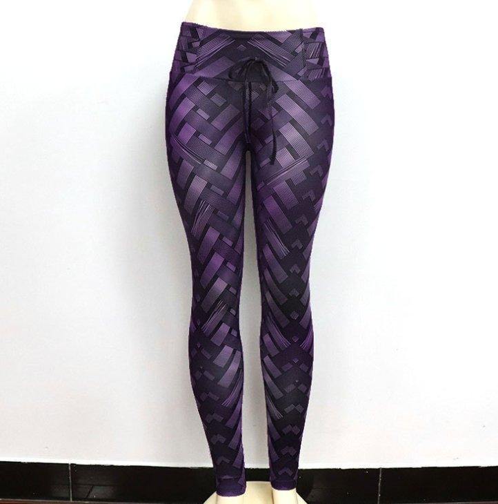 High Waist Strength Armor Push Up Yoga/Workout Legging Violet