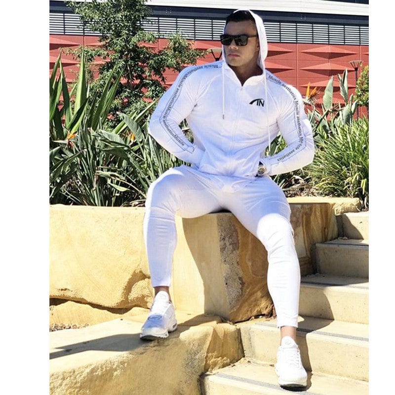 Mens muscle track suit - ALLRJ