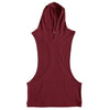 Allrj Sleeveless Lat hoodie