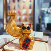 Lucky Cat Ornaments With Muscle Arms - ALLRJ